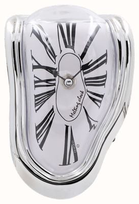 Exaequo Melting Watch Reloj de fusión - caja ABS color plata - esfera blanca EX 0011.0002