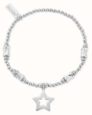ChloBo Cute Charm Chunky Twist Open Star Bracelet SBCCCT812
