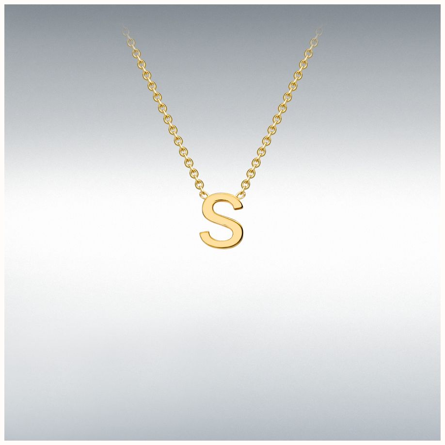 9ct gold s pendant discount