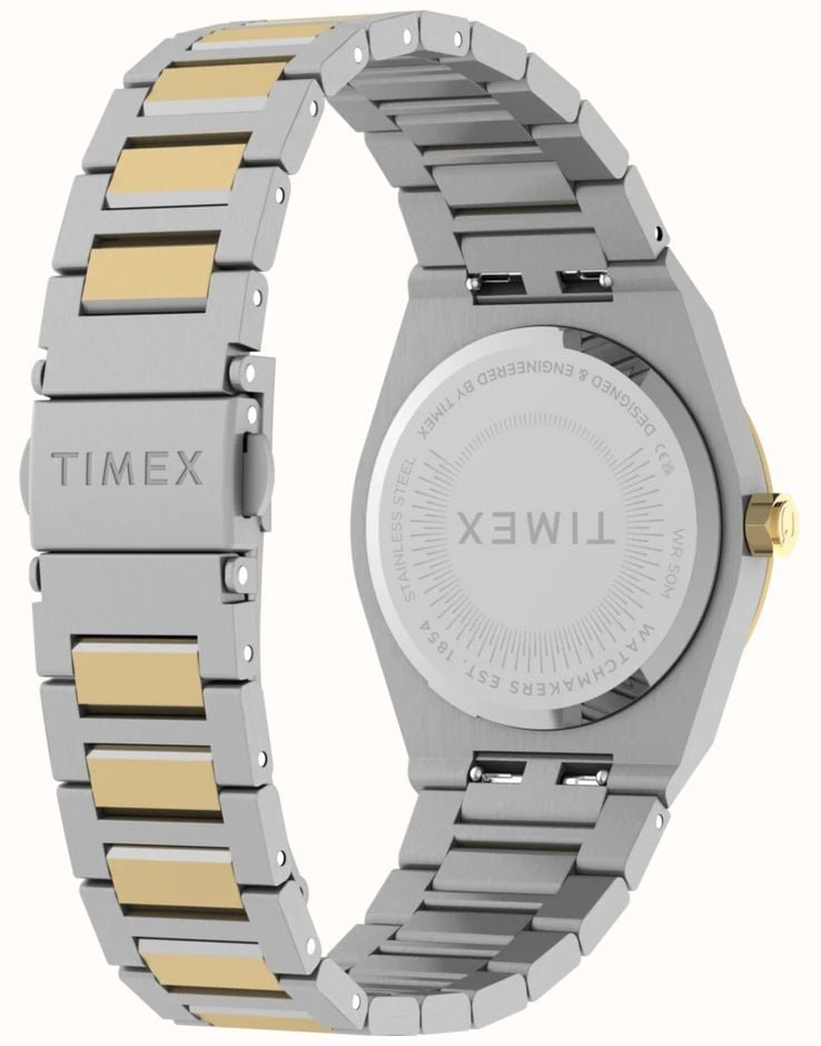Timex Q TIMEX MARBELLA Two Tone 34mm  Stainless Steel TW2Y81900 - autre vue 3