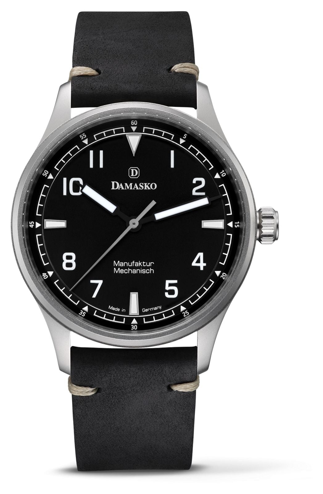 Damasko Df10 trois aiguilles manufacture (39 mm) montre