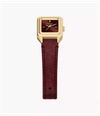 Fossil Raquel 18 mm Three-Hand Red Leather ES5530 - vista alternativa 5