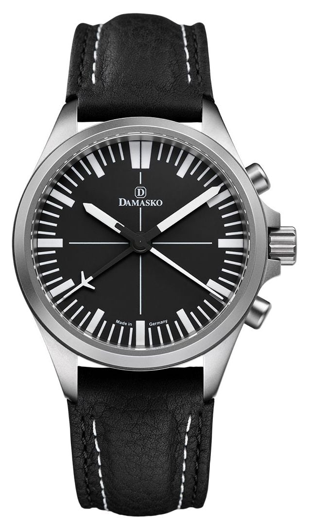 Damasko DC70 Chronograph Manufacture Automatic 41mm Black Watch