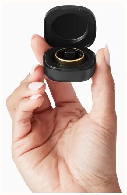 Sekonda Smart Ring Wellness Tracker - Gold - Size 8 37007 - alternate view 4