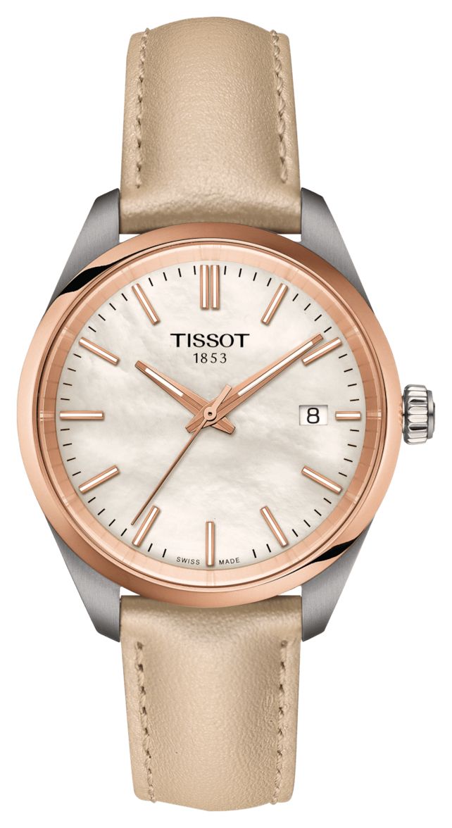 Tissot femme pr 100 (34 mm) cadran nacre / bracelet montre