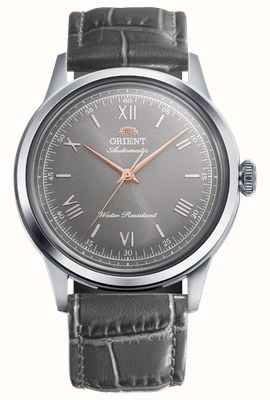 Orient Bambino 自动机械限量版（38毫米）灰色表盘/灰色皮表带 RA-BB0006N30B