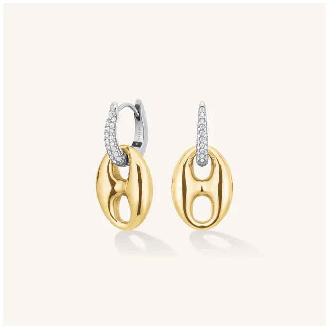 Rosefield Jewellery Boucles d'oreilles femme en cristal bijoux