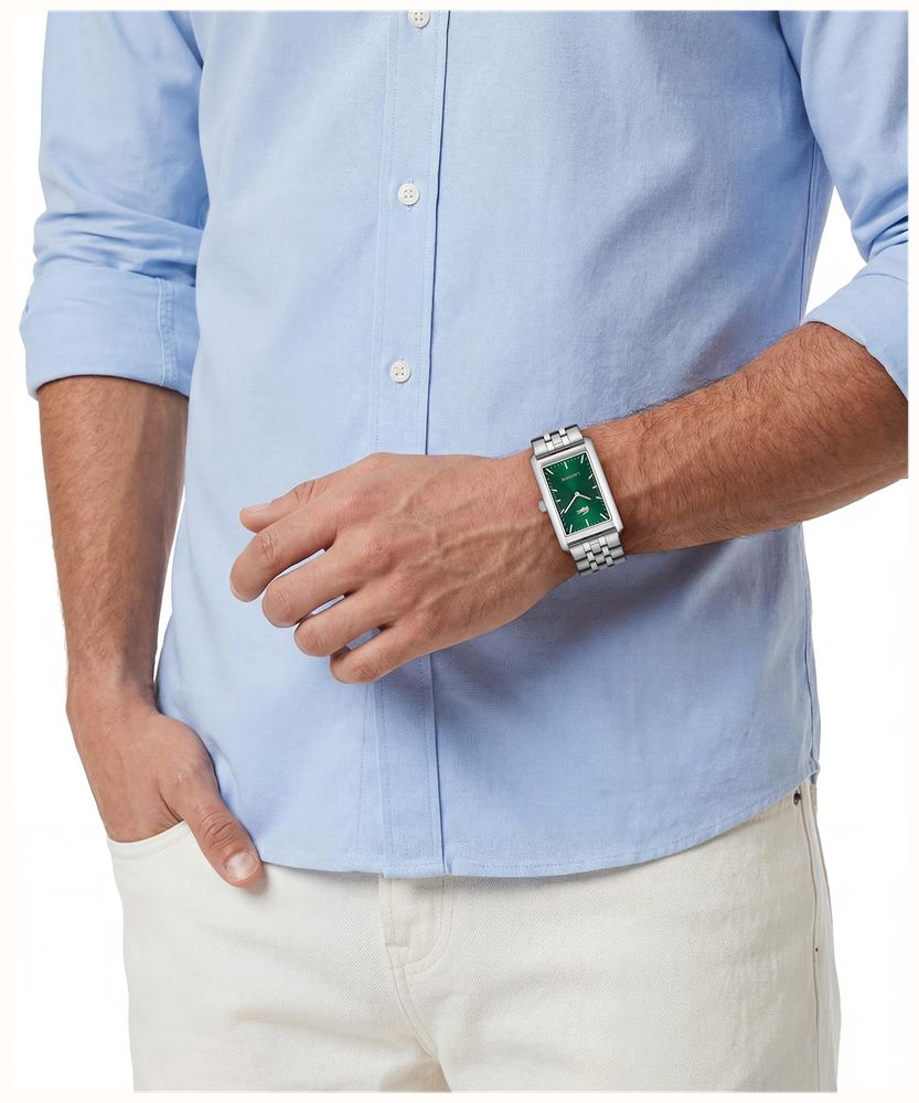 Lacoste Santiago Green Dial Stainless Steel Watch 2011529 - alternate view 4