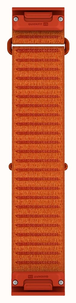 Garmin QuickFit Bands (26mm - Short) Autumn Orange ComfortFit Fabric - Strap Only 010-14508-11 - alternate view 2