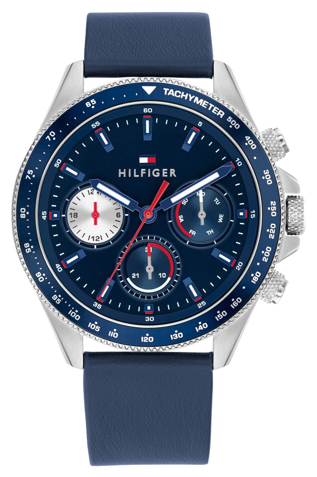 Tommy Hilfiger homme Clark (44 mm) cadran bleu / montre