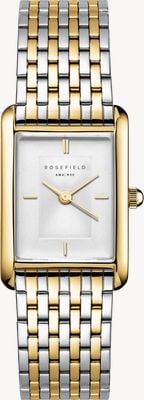 Rosefield 传家宝（23.5毫米）白色表盘/双色不锈钢表带 HWDSG-H03