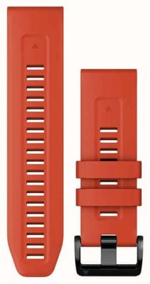 Garmin QuickFit 26mm Strap Only Flame Red Silicone 010-13117-04
