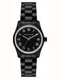 Michael Kors Lexington Womens Black Bracelet With Black and Crystal dial MK7688