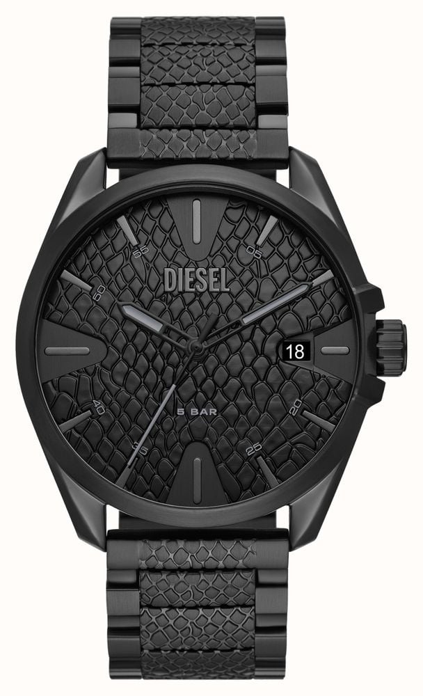 Diesel Men s MS9 Black Dial Black Stainless Steel Bracelet DZ2161 First Class Watches IRL