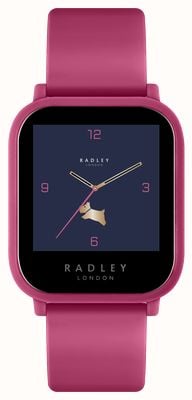 Radley シリーズ 10 (36mm) スマート アクティビティ トラッカー ダークローズ シリコン ストラップ RYS10-2157