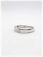 7 Stone Natural Princess Cut Diamond 18k White Gold Half Eternity Ring JM1323 - widok alternatywny 2