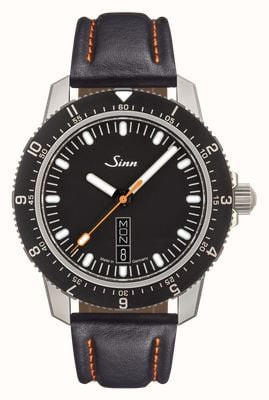 Sinn 105 St Sa Day/Date Automatic (41mm) Black Dial / Black Leather Strap 105.010 BLACK LEATHER