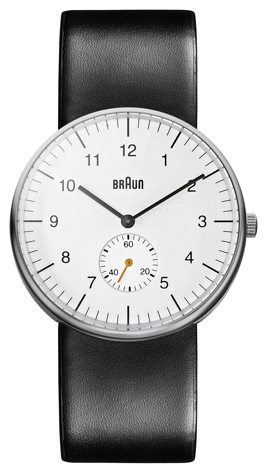 Braun BN0024 klassiek quartzhorloge met kleine secondewijzer horloge-image-25014