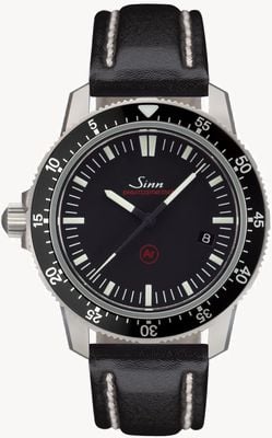 Sinn Herren ezm 3f schwarzes Lederband 703.010 LEATHER