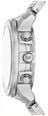 Michael Kors Prescott Ladies Silver Tone chronograph with crystals Watch MK7683 - alternate view 2