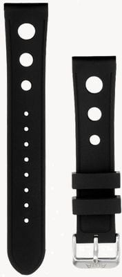 Orca-Armband – schwarzes Kautschukarmband für Alsta Superautomatic – nur Armband SUPERAUTO-STRAP-ONLY