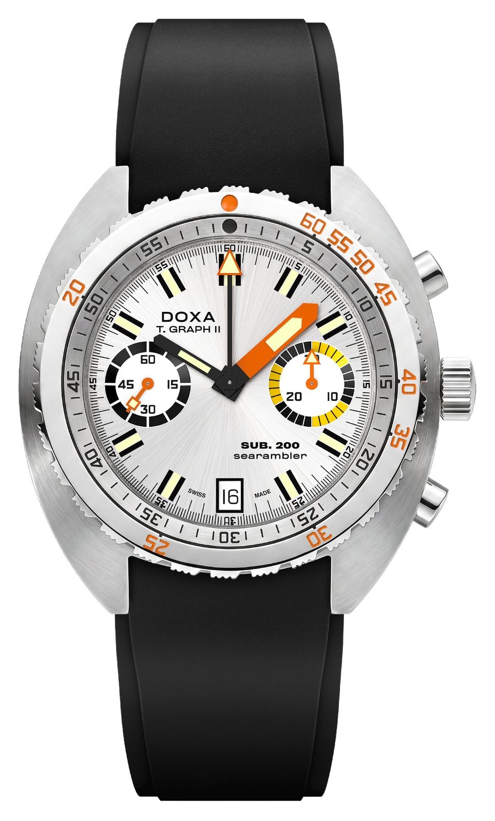 DOXA Sub 200 t.graph ii searambler (42mm) cadran Iconic montre