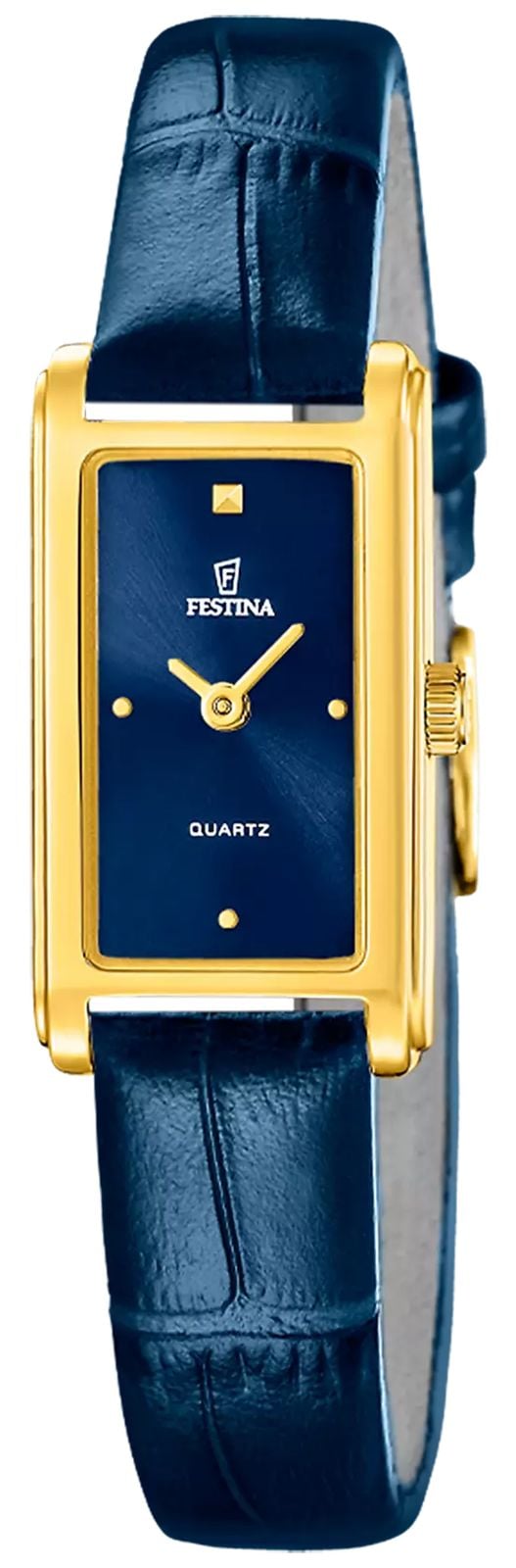 Festina Mademoiselle Quartz 17mm Blue Sunray Dial  Blue Watch