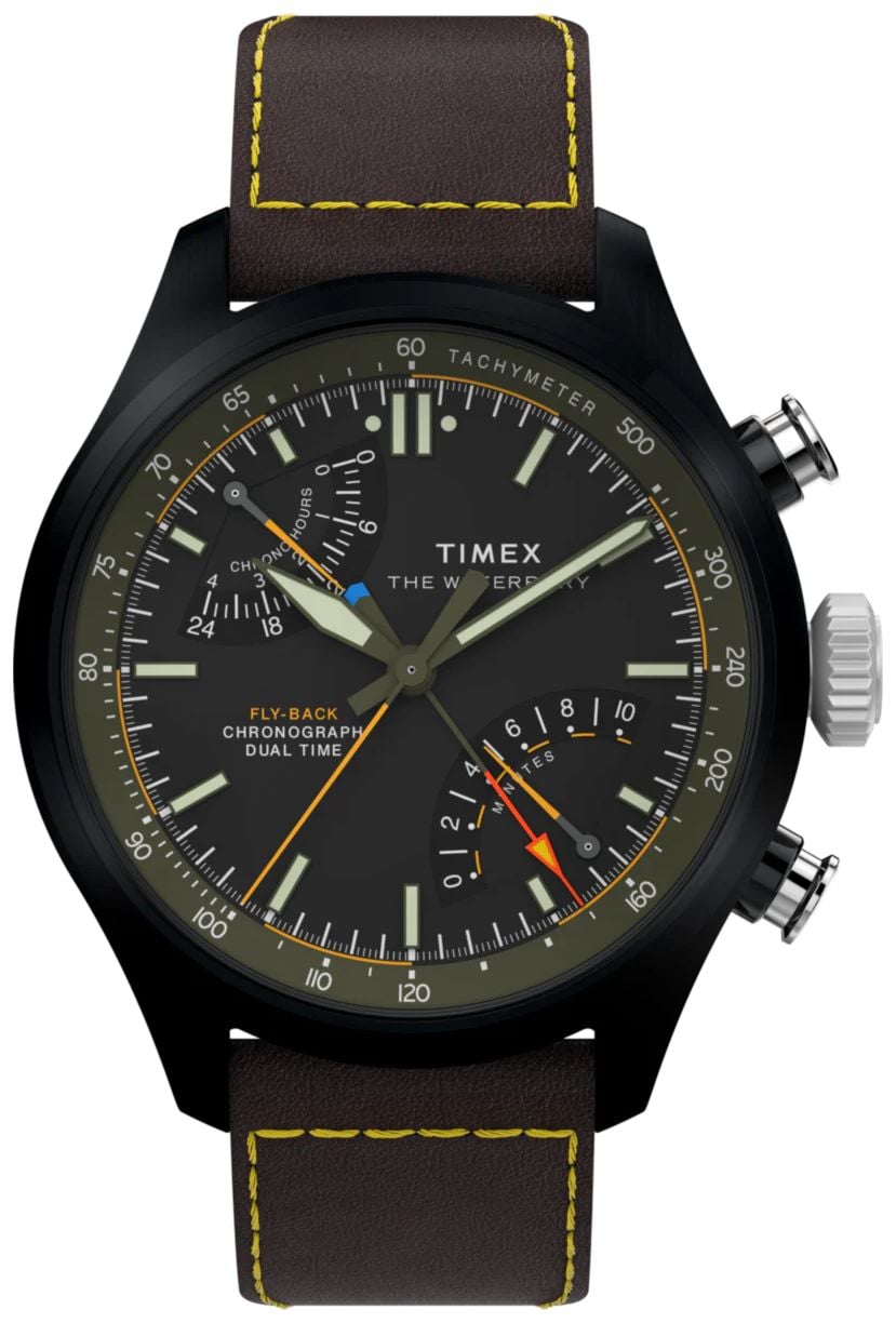 Timex Chronographe Waterbury Ace Flyback (43 mm), cadran montre
