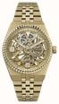 Ingersoll THE LANDING Automatic (40mm) Gold Skeleton Dial / Gold PVD Stainless Steel Bracelet I18702