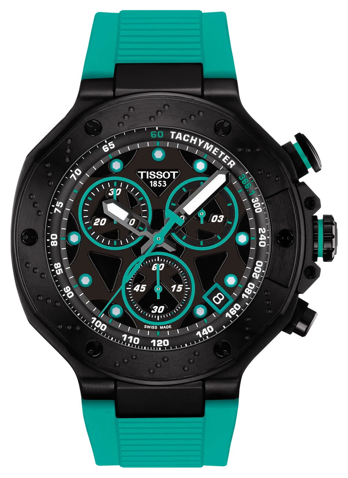 Tissot Chronographe Ã  quartz T-Race (45 mm) cadran noir / montre