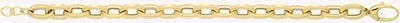 9ct Yellow Gold Hollow Bracelet BR692