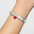 Nomination Classic Poppy Red Enamel Steel Charm 331805/24 - vista alternativa 2