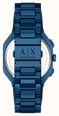 Armani Exchange Dual-Time Quartz (40mm) Black Dial / Blue PVD Stainless Steel Bracelet AX1477 - alternative Ansicht 2