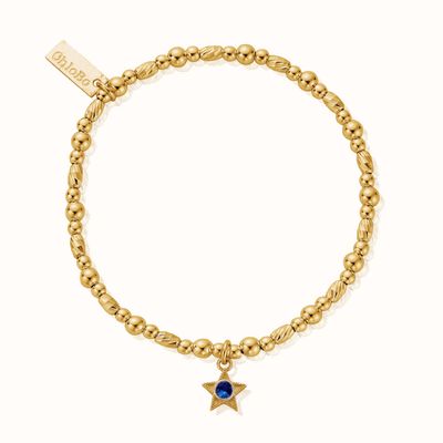 ChloBo December Birthstone Bracelet - 18ct Gold Plated GBBCB3503