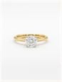 James Moore & Co 0.59ct Round Brilliant Natural Diamond 18ct Yellow Gold Solitaire Ring J68708