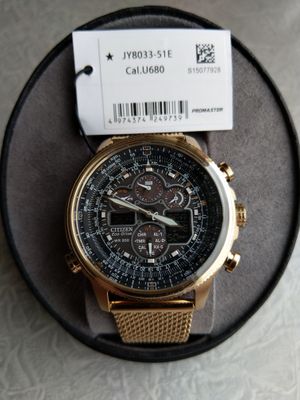 Citizen navihawk gold hotsell