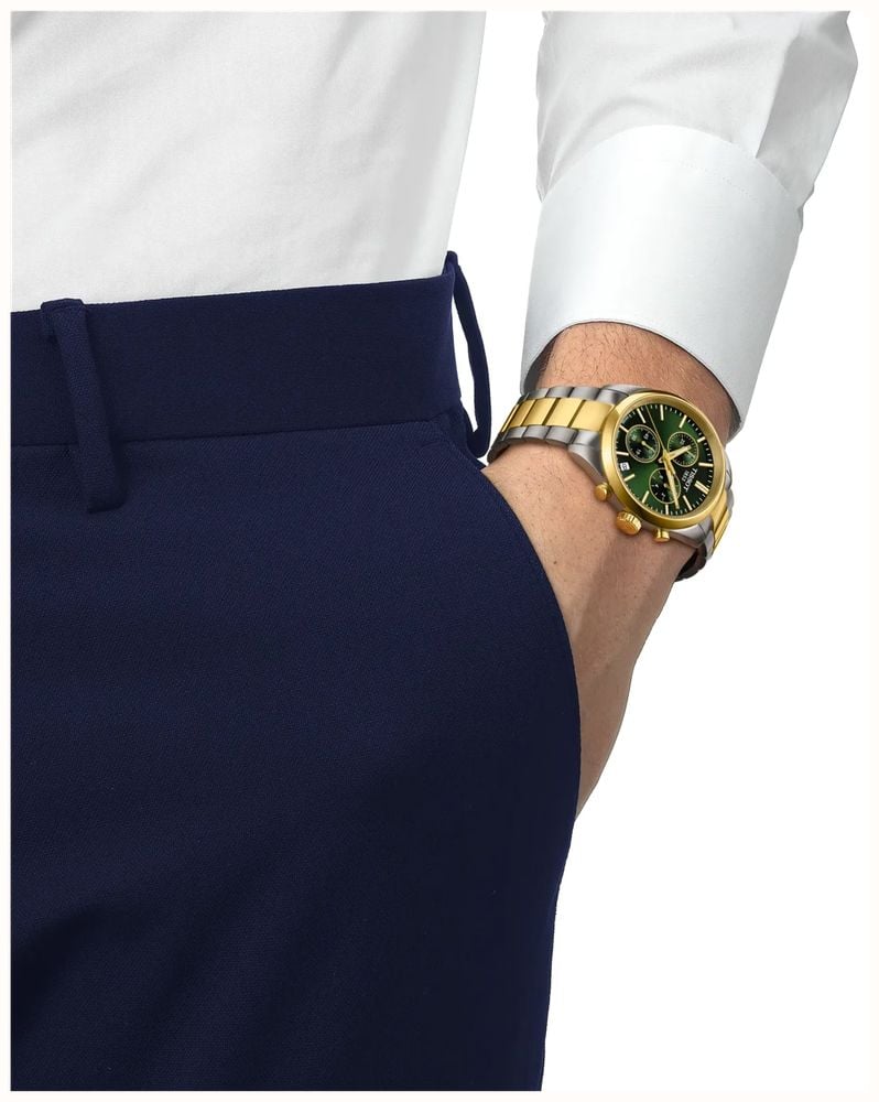 Tissot PR 100 Chronograph 40mm Mens Watch Green T1504172209100 - 备用视图 2