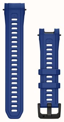Garmin Bracelet de montre en silicone bleu boulon de 22 mm (Instinct 3 – 45 mm) 010-13395-08