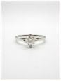 0.50ct Round Brilliant Natural Diamond Platinum Solitaire Ring IGI Certified FCD28377
