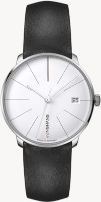 Junghans Meister fein kleine automaat 35mm donkerbruin 27/4230.00