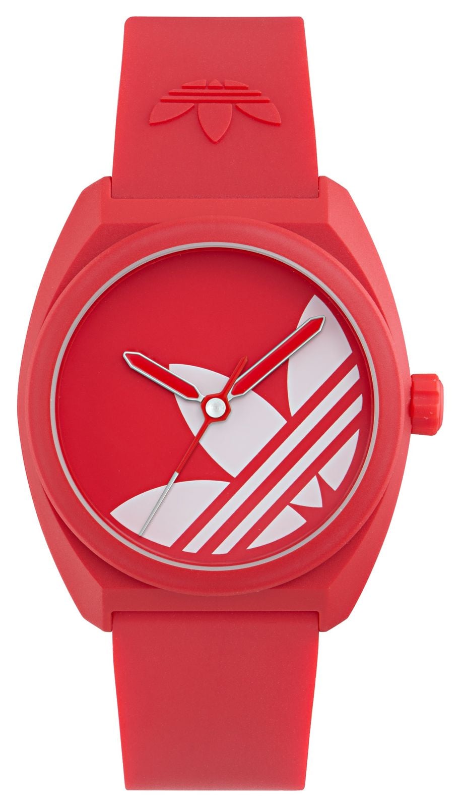 Adidas Project Three (42 mm) cadran rouge / bracelet en montre