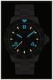 Sinn EZM 19 Mission Timer Automatic (41mm) Matte Black Dial / Stainless Steel H-Link Bracelet 119.010 - vista alternativa 2