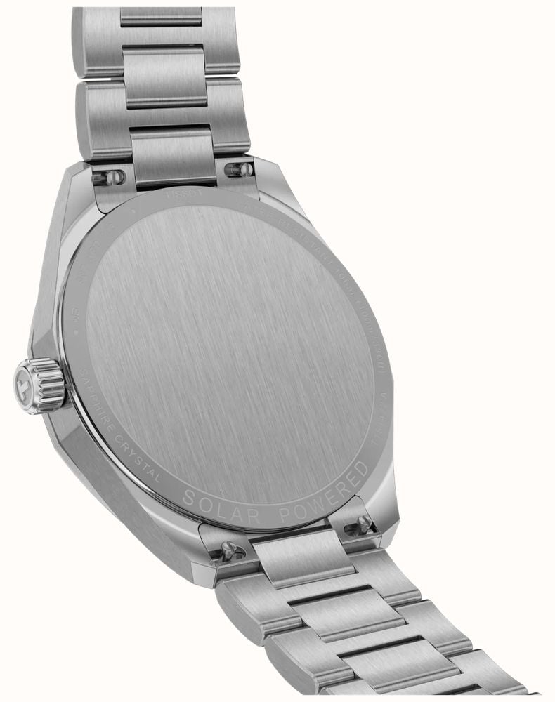 Tissot PRC 100 Solar (39mm) Green Sunray Dial / Stainless Steel Bracelet T1514221109100 - 別ビュー 3
