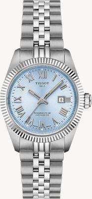 Tissot Ballade Automatic Chronometer (30mm) Ice Blue Dial / Stainless Steel Bracelet T1562081135300