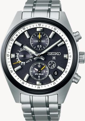 Seiko Prospex GPS Solar Chronograph Speedtimer in Black SSH167J1