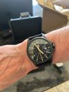 Customer picture of Luminox Atacama Field 1970 SET (43mm) Textured Black Dial / Black Rubber Strap + Sand Webbing NATO Strap XL.1970.SET