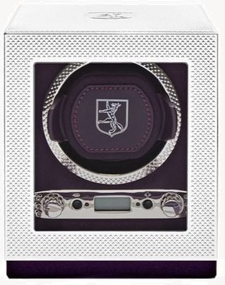 WOLF Silver Single Watch Winder - Silver 190003