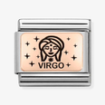 Nomination Classic Virgo 9ct Rose Gold Charm 430112/06