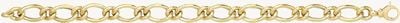 9ct Yellow Gold Hollow Bracelet BR679