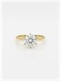 James Moore & Co Pre-Owned 18ct Yellow Gold 0.92ct Round Brilliant Cut Solitare Ring J63131